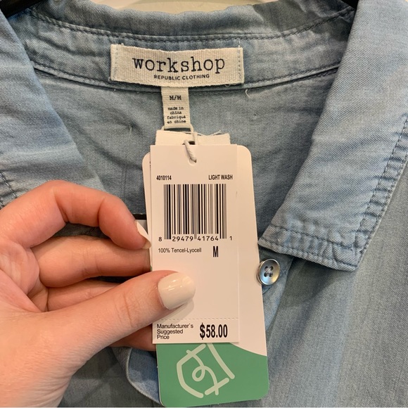 Workshop Chambray shirt - Picture 4 of 4